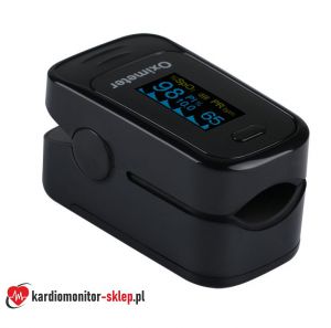 Pulsoksymetr napalcowy M160 z alarmami i zapisem pomiarów Bluetooth